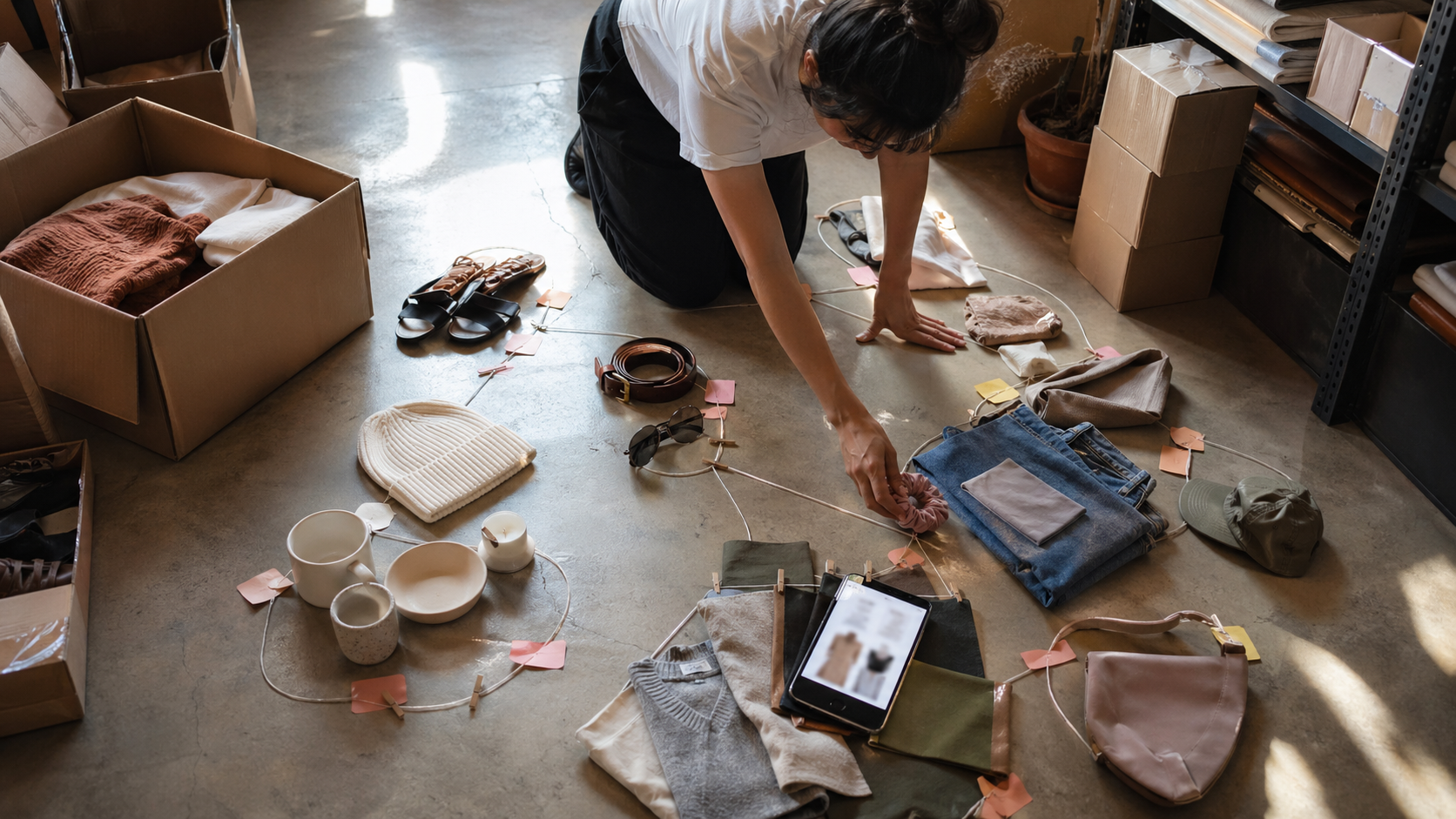 Smarter Magento product recommendations candid lifestyle scene
