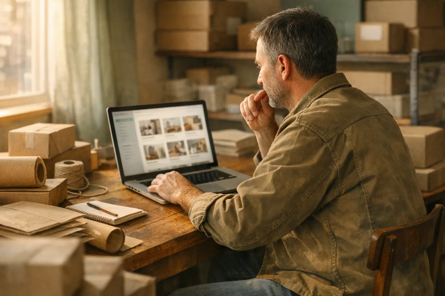 Magento category page SEO candid lifestyle scene