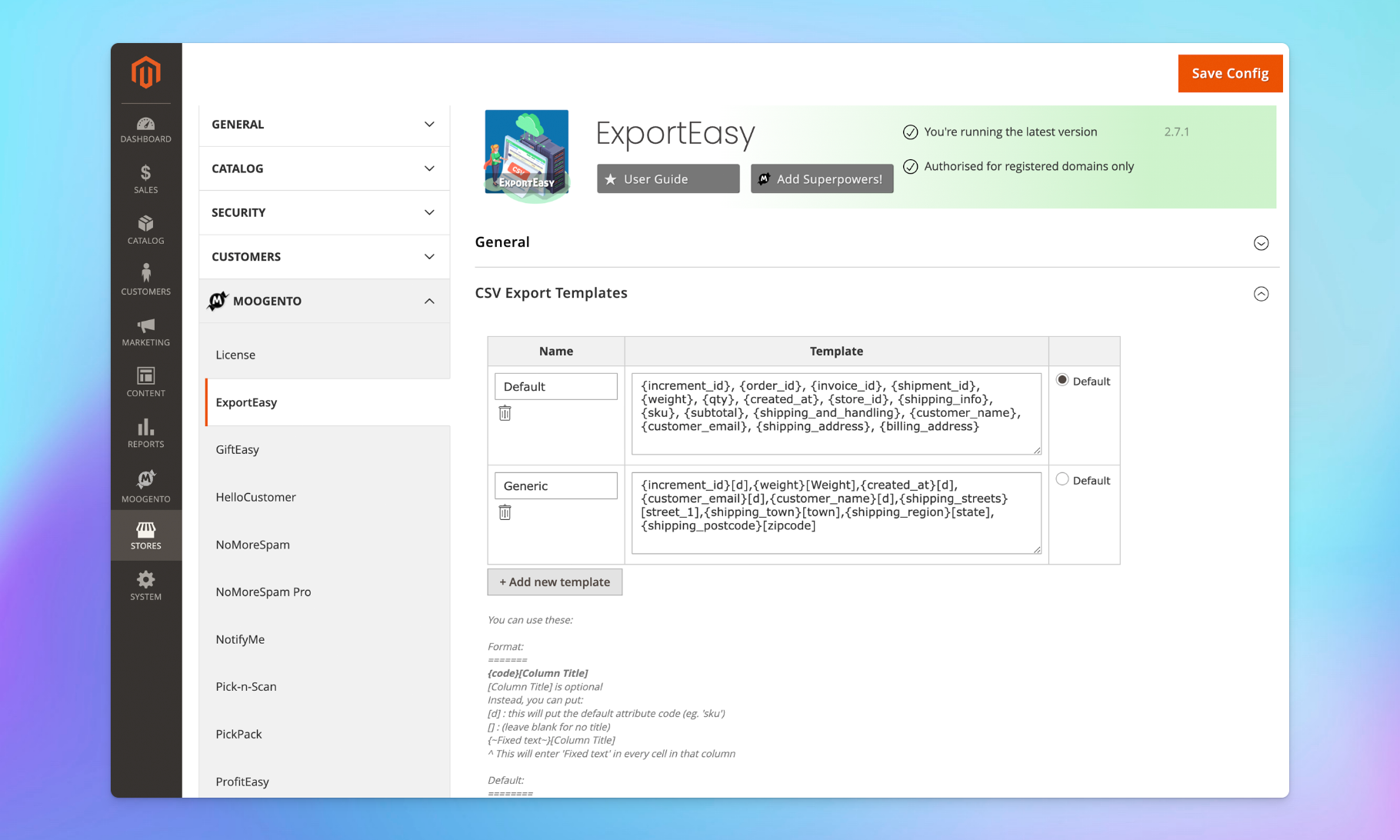 exporteasy-csv-export-templates