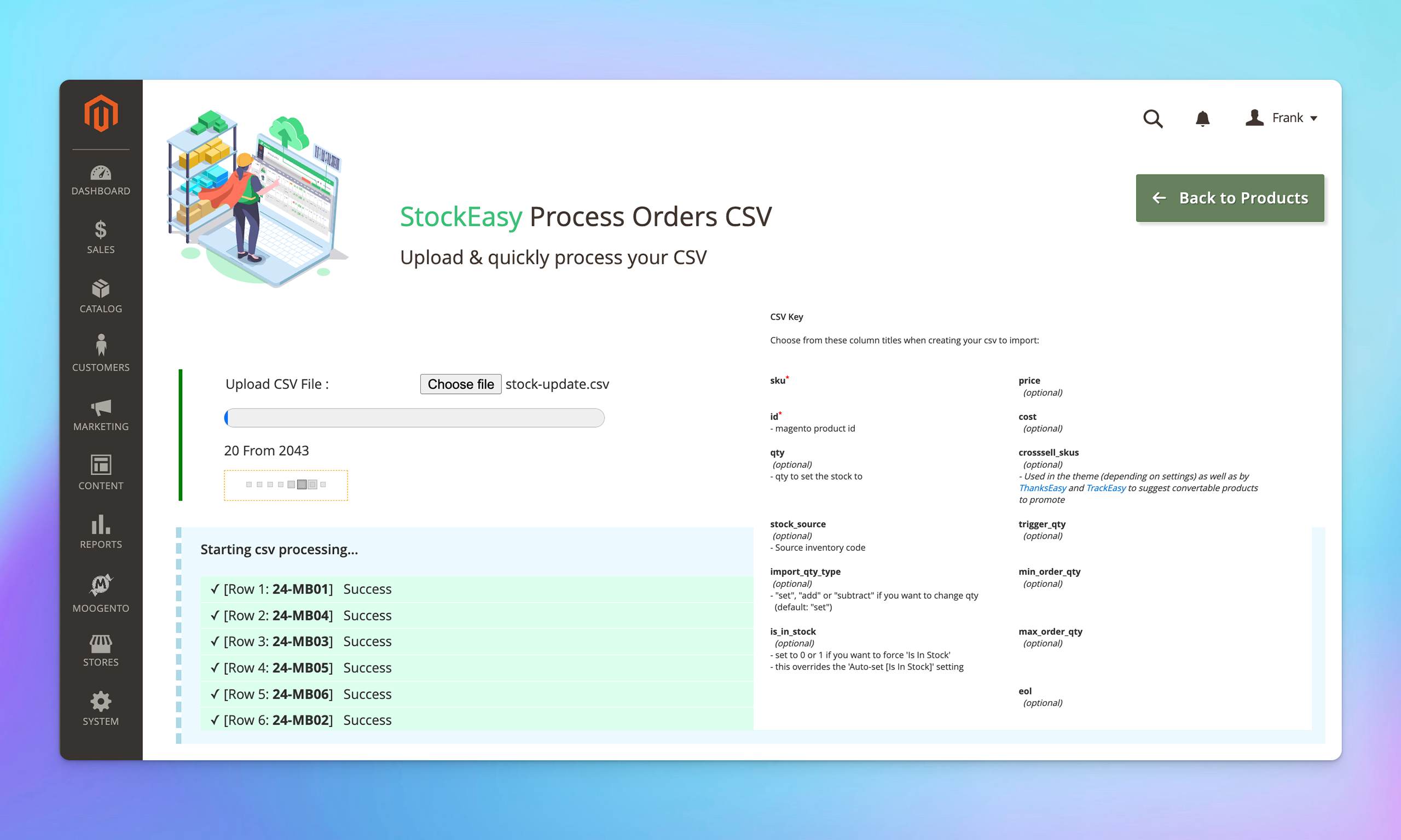 stockeasy-stock-update-key