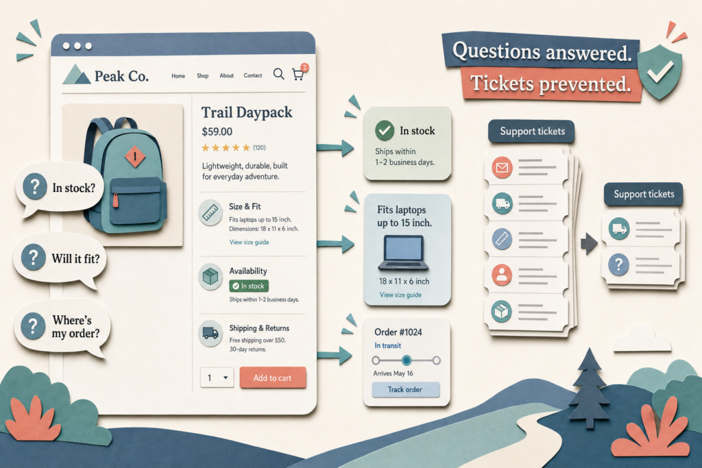Magento Support Deflection - How Storefront Info Cuts Tickets