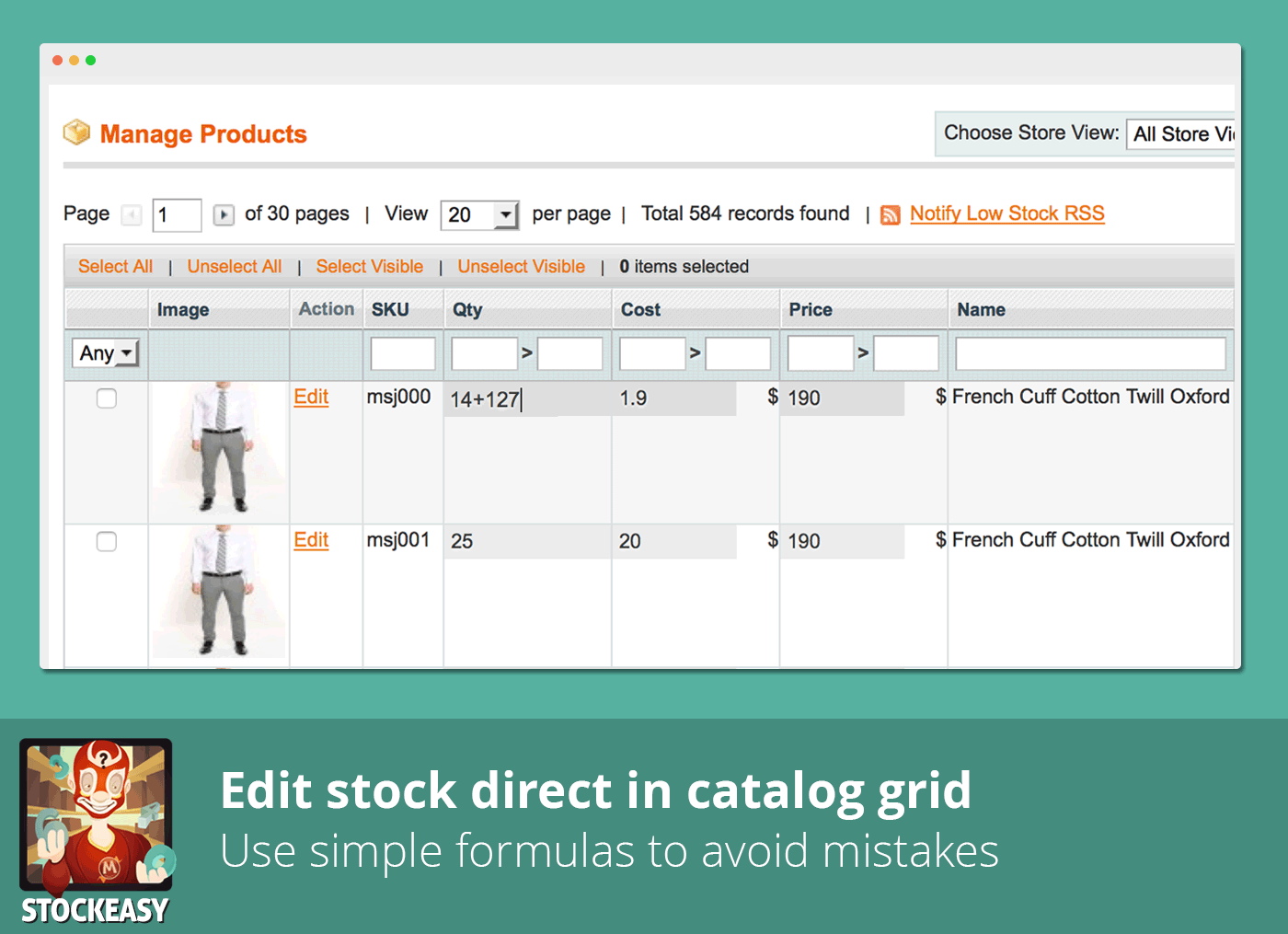 stockeasy make magento work for you with inventory changes stockeasy gallery 4 edit stock grid 1 stockeasy inventory checker inventory checker - Inventory Checker stockeasy make magento work for you with inventory changes stockeasy gallery 4 edit stock grid 1 stockeasy inventory checker inventory checker - Inventory Checker